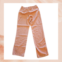 Carica l'immagine nel visualizzatore della galleria, Apricot Linen Drawstring Casual Pants (Pre-Loved) Small