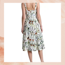 Carregue a imagem no visualizador da Galeria, Avec Les Filles Floral Butterfly Fit & Flare Midi Dress (Pre-Loved) Size 6