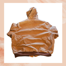 Load image into Gallery viewer, Carhartt Brown Insulated Hooded Washed Duck Outdoor Jacket (Pre-Loved) Size 4XL