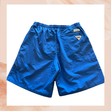 Carregue a imagem no visualizador da Galeria, Columbia Vivid Blue PFG Backcast Water Shorts NWOT Medium
