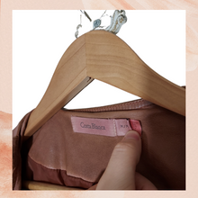 Chargez l'image dans la visionneuse de la galerie, Costa Blanca Brown Cropped Faux Leather Jacket (Pre-Loved) Medium