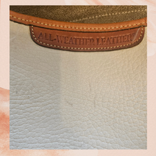 Load image into Gallery viewer, Dooney & Bourke Beige & Brown All Weather Leather Crossbody Handbag (Pre-Loved) Medium