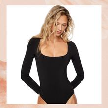 Cargue la imagen en el visor de la galería, Dynamite Black Maren Sculpt Spandex Bodysuit (Pre-Loved) XS