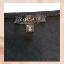 Cargue la imagen en el visor de la galería, Dynamite Black Maren Sculpt Spandex Bodysuit (Pre-Loved) XS