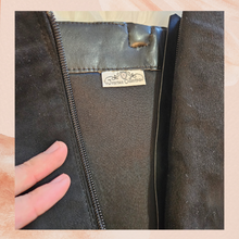 Load image into Gallery viewer, Journee Collection Black Soft Faux Suede Tall Heeled Boots (Pre-Loved) Size 10