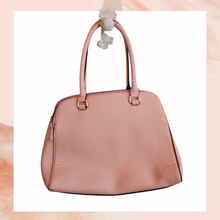 Load image into Gallery viewer, Light Pink Gold Accent Shoulder Bag (Pre-Loved) Medium