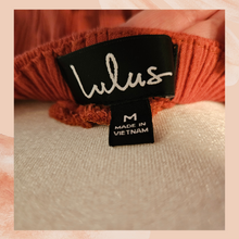 Carregue a imagem no visualizador da Galeria, LuLu's Dark Coral Strappy Maxi Dress (Pre-Loved) Size Medium