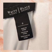 Load image into Gallery viewer, White House Black Market High Neck Sleeveless Fit and Flare Dress (Pre-Loved) Size 8
