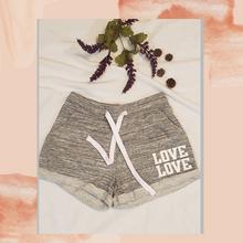 Load image into Gallery viewer, &quot;Feeling Loved&quot; Jogger Shorts (Gray)
