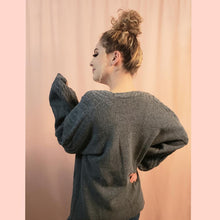 Load image into Gallery viewer, &quot;Laney Cardigan&quot; (Charcoal)
