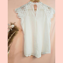 Load image into Gallery viewer, "Mimi" Crochet Blouse