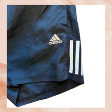 Carregue a imagem no visualizador da Galeria, Adidas Black Drawstring Athletic Running Shorts (Pre-Loved) Large
