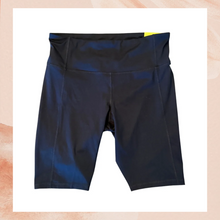Carregue a imagem no visualizador da Galeria, All in Motion Black High-Waist Spandex Long Bicycle Shorts NWT Size XXL
