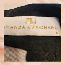 Load image into Gallery viewer, Amanda Uprichard Silk Black Cascading Cowl Open Back Sleeveless Blouse (Pre-Loved) Size Small
