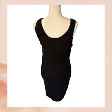 Load image into Gallery viewer, Ambiance Black Ribbed Tank Bodycon Dress (Pre-Loved) Size 2X

