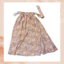 Carregue a imagem no visualizador da Galeria, Bishop + Young Orange Paisley Print Boho Maxi Skirt NWT Size XS
