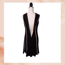 Load image into Gallery viewer, Black Sleeveless Back Zip Business Work Sheath Dress (Pre-Loved) Medium
