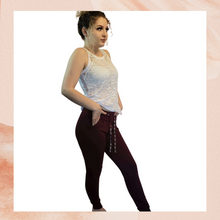 Load image into Gallery viewer, &quot;Burgundy Love&quot; Jogger Pants
