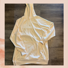 Chargez l&#39;image dans la visionneuse de la galerie, Cream Warmy Tunic Hooded Sweatshirt NWOT Size Large
