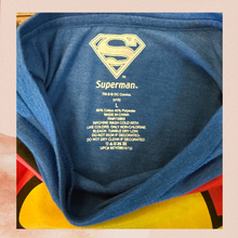 Carregue a imagem no visualizador da Galeria, Cropped Superman Logo Muscle Tank (Pre-Loved) Large
