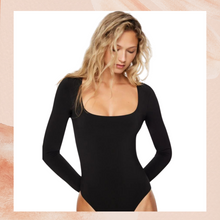 Carregue a imagem no visualizador da Galeria, Dynamite Black Maren Sculpt Spandex Bodysuit (Pre-Loved) XS
