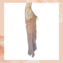 Load image into Gallery viewer, Floral Spaghetti Strap Ruched Front Midi Dress (Pre-Loved) OS
