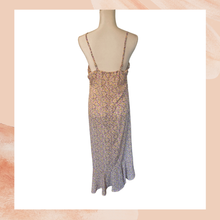 Load image into Gallery viewer, Floral Spaghetti Strap Ruched Front Midi Dress (Pre-Loved) OS
