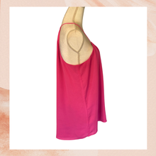 Load image into Gallery viewer, Fuchsia Pink Sleeveless Spaghetti Strap Blouse (Pre-Loved) OS
