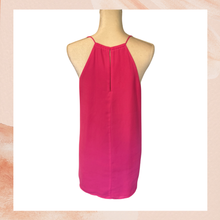 Load image into Gallery viewer, Fuchsia Pink Sleeveless Spaghetti Strap Blouse (Pre-Loved) OS
