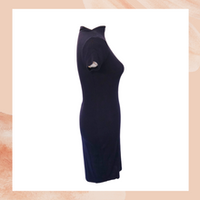 Carica l&#39;immagine nel visualizzatore della galleria, Gemma &amp; Olivia Deep Navy Knit Bodycon Dress (Pre-Loved) Medium
