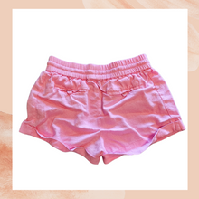 Load image into Gallery viewer, Love Tree Bright Pink Linen Cuffed Drawstring Shorts (Pre-Loved) Small
