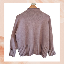 Carregue a imagem no visualizador da Galeria, Madewell Light Mauve Wool Blend Sweater (Pre-Loved) Small
