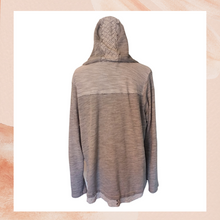 Load image into Gallery viewer, Maurice&#39;s Light Gray Front Zip-Up Knitted Hoodie Sweatshirt (Pre-Loved) 3 (Plus)
