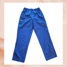 Carregue a imagem no visualizador da Galeria, Nike Solid Blue Dri-Fit Wind Runner Ankle Zip Pants (Pre-Loved) Medium
