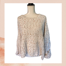 Laden Sie das Bild in den Galerie-Viewer. POL White Chunky Knit Soft Sweater (Pre-Loved) Size Large
