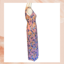 Carregue a imagem no visualizador da Galeria, Pink Floral Sleeveless Maxi Dress (Pre-Loved) Large
