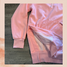 Load image into Gallery viewer, Pink Warmy Tunic Hooded Sweatshirt NWOT Size Large
