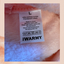 Load image into Gallery viewer, Pink Warmy Tunic Hooded Sweatshirt NWOT Size Large
