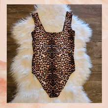 Load image into Gallery viewer, Sofia Jeans Brown Leopard Print Tank Bodysuit (Pre-Loved) Size Medium
