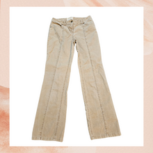 Chargez l&#39;image dans la visionneuse de la galerie, Tan Beige London Jean Christie Fit Corduroy Bootcut Pants (Pre-Loved) 6 Long
