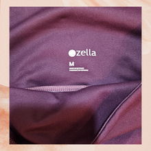 Chargez l&#39;image dans la visionneuse de la galerie, Zella Maroon Mauve Ombre Cropped Athletic Leggings (Pre-Loved) Medium
