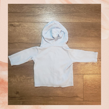 Load image into Gallery viewer, Baby Light Blue &quot;Cute Like Daddy&quot; Front-Zip Hoodie NWOT 3-6 Months
