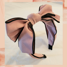 Load image into Gallery viewer, &quot;Caasi Bow&quot; Headband (Blush Pink)

