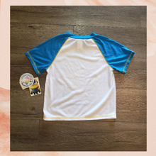 Load image into Gallery viewer, Despicable Me Minion University Sleep Tee Size 8

