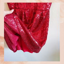 Cargue la imagen en el visor de la galería, Epic Threads Tango Red Sequin Dress Big Girl Size Large
