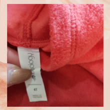Load image into Gallery viewer, Fleece Red Ombre Pullover Hoodie Size 4T
