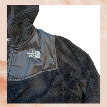 Load image into Gallery viewer, Girl&#39;s Northface Black Fleece Zip-Up Jacket (Pre-Loved) Large (Girl)
