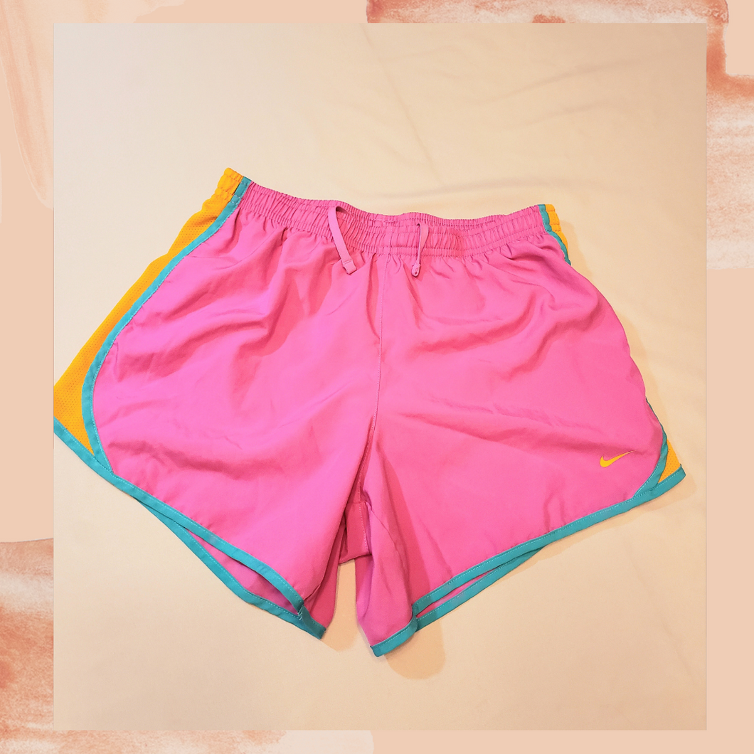 Girls Hot Pink Nike Dri-Fit Tempo Shorts XL (Pre-Loved)