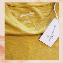 Load image into Gallery viewer, Gold Yellow T-Shirt Dress Small

