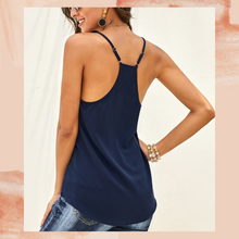 Load image into Gallery viewer, &quot;Grace&quot; Tank (Navy)
